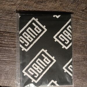 PUBG Bandana 21" x 21" Black Handkerchief hm